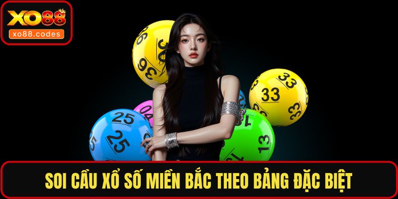 Soi cầu xổ số miền Bắc theo bảng đặc biệt